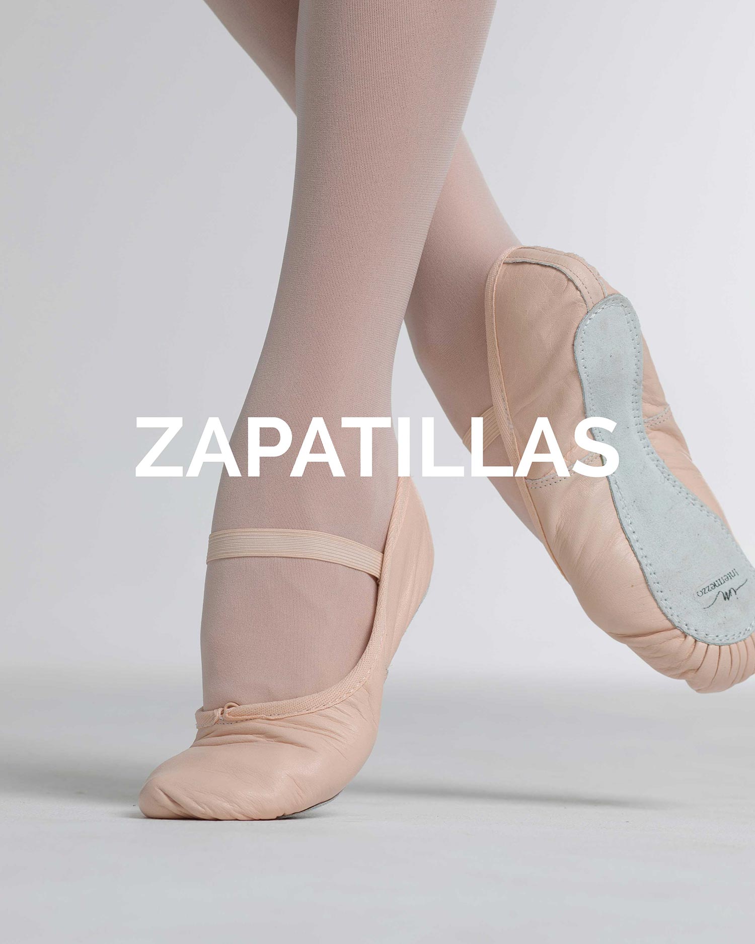 Zapatillas media punta rosa de ballet danza Intermezzo